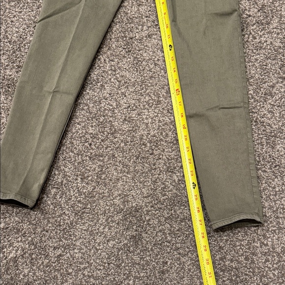 American Eagle Outfitters Olive Super Stretch Pants - Picture 4 of 5